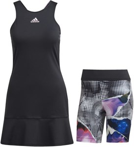 Платье женское Adidas US Series Y-Dress Black/Clear Pink  HF6329 (L)