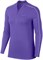 Футболка женская Nike Court Dry 1/2 Zip Psychic Purple/White  939322-550  fa19 (L) - фото 12314