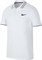 Поло мужское Nike Court Advantage White/Black  AJ8110-100  su19 (L) - фото 12651