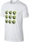 Футболка мужская Nike Court Tennis Balls White  AA0843-100  sp18 - фото 15138