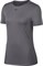 Футболка женская Nike Pro Short Sleeve Grey/Black  AO9951-056 - фото 15843