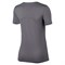 Футболка женская Nike Pro Short Sleeve Grey/Black  AO9951-056 - фото 15844