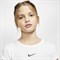 Футболка для девочек Nike Court Dry White/Black  CQ5386-100  sp20 - фото 16787