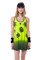 Платье женское Hydrogen Palm Tank Fluo Yellow/Black  T01406-724 - фото 22373