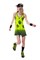 Платье женское Hydrogen Palm Tank Fluo Yellow/Black  T01406-724 - фото 22379