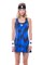 Платье женское Hydrogen Scratch Bluette/Black  T01410-014 - фото 22384