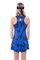 Платье женское Hydrogen Scratch Bluette/Black  T01410-014 - фото 22385