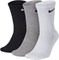Носки Nike Everyday Lightweight Crew (3 Pairs) White/Grey/Black  SX7676-901 (38-42) - фото 22513