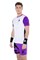 Футболка мужская Hydrogen Tech Camo White/Purple  T00450-162 - фото 25213