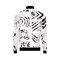 Куртка мужская Bidi Badu Protected Leafs Black/White  M1610001-BKWH - фото 31387