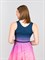 Платье женское Bidi Badu Colortwist (2 In 1) Pink/Dark Blue  W1300001-PKDBL - фото 31685