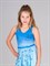 Платье для девочек Bidi Badu Colortwist Aqua/Blue  G1300001-AQBL - фото 32147