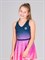 Платье для девочек Bidi Badu Colortwist Pink/Dark Blue  G1300001-PKDBL - фото 32155