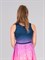 Платье для девочек Bidi Badu Colortwist Pink/Dark Blue  G1300001-PKDBL - фото 32156