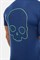 Футболка мужская Hydrogen Mesh Plexy Skull Tech Blue Melange  D00004-018 - фото 32939