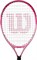 Ракетка теннисная детская Wilson Burn Pink 21  WR052410 - фото 33474