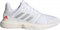 женские Adidas CourtJam Bounce White/Red  H67702 - фото 33608