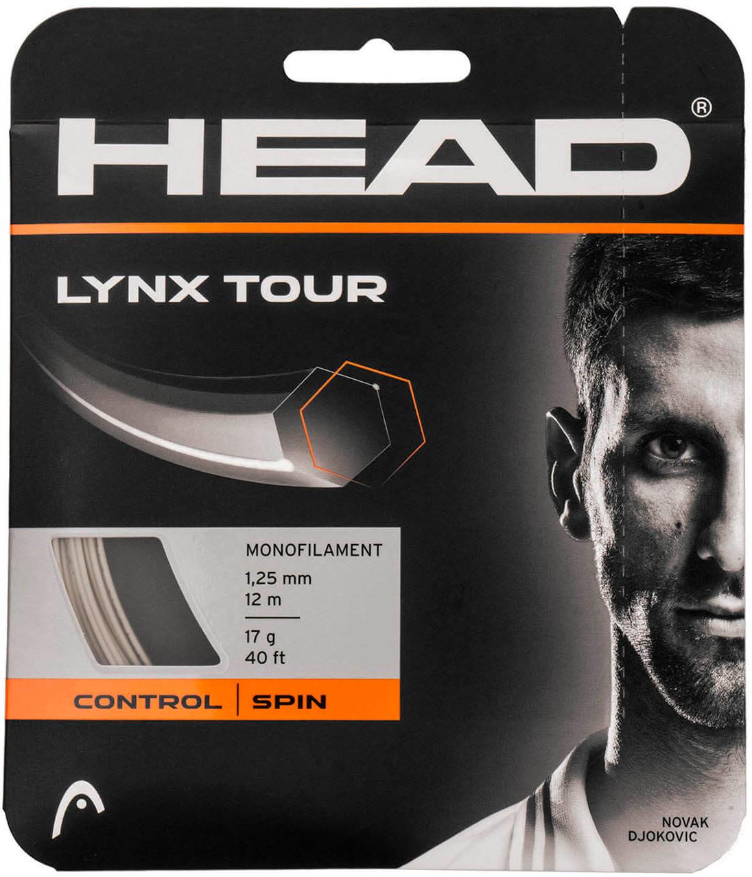 Струна теннисная Head Lynx Tour Champagne 1.25 (12 метров)