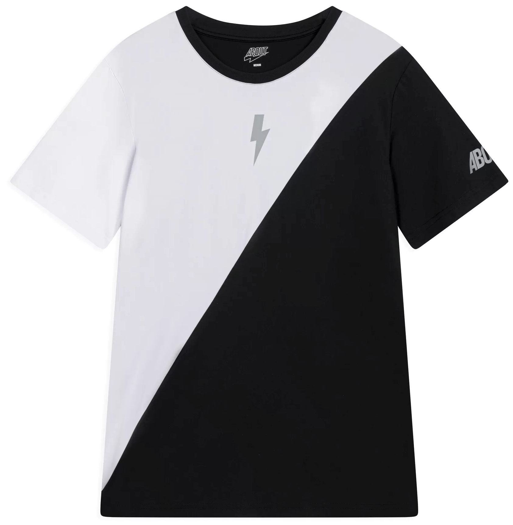 Футболка мужская About Tech Kick Black/White
