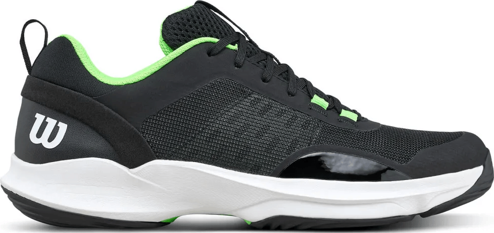 Кроссовки мужские для падела Wilson Hurakn Pro V2 Black/White/Green Gecko