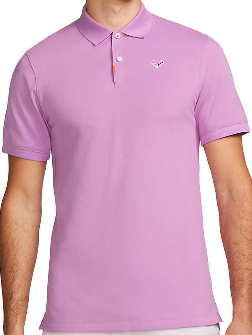 Поло мужское Nike Rafa Slim-Fit Rush Fuchsia/Vivid Purple  DD8532-532