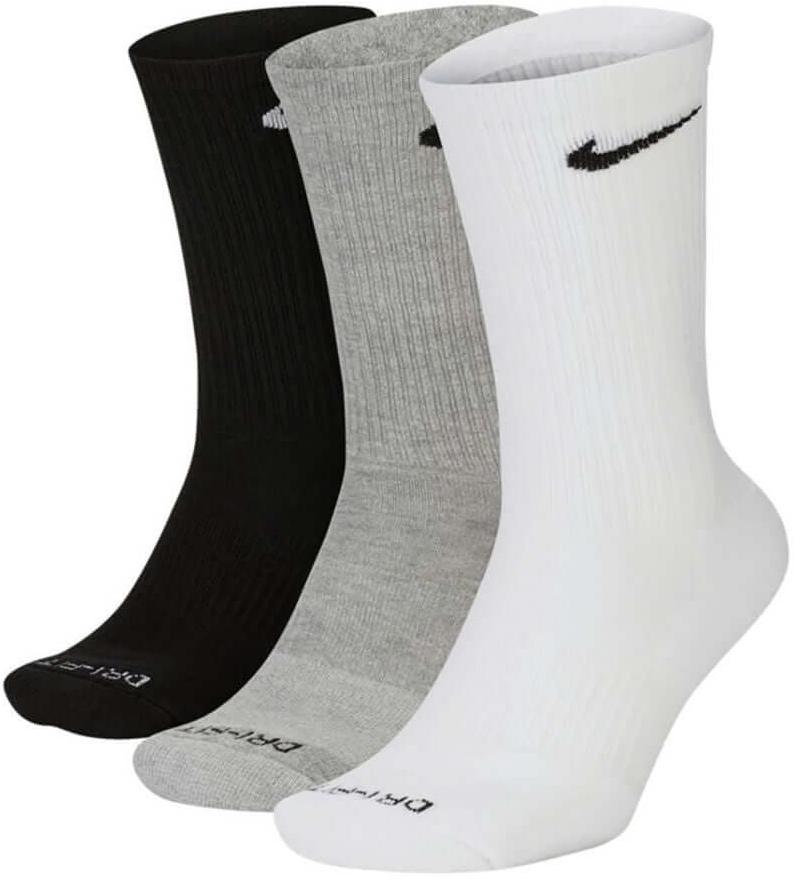 Носки Nike Everyday Plus (3 пары) White/Grey/Black