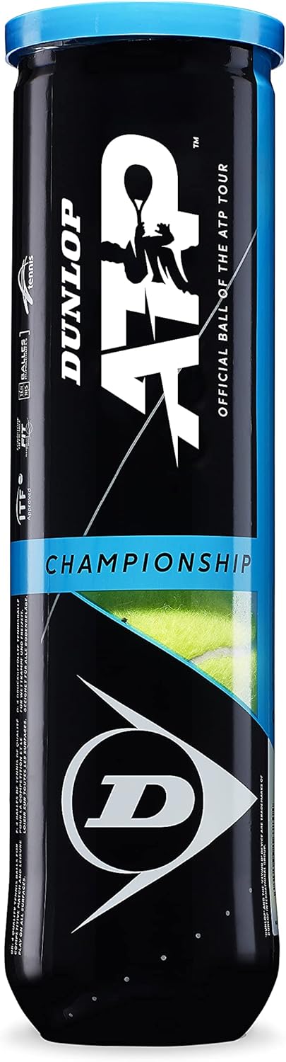 Мячи теннисные Dunlop ATP Championship 4 мяча