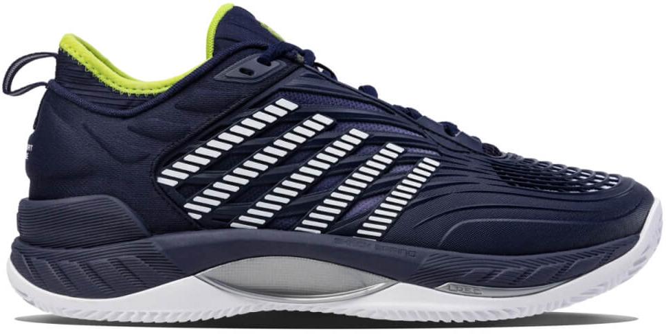 Кроссовки мужские K-Swiss HYPERCOURT SUPREME 2 HB Peacoat/White/Lime G