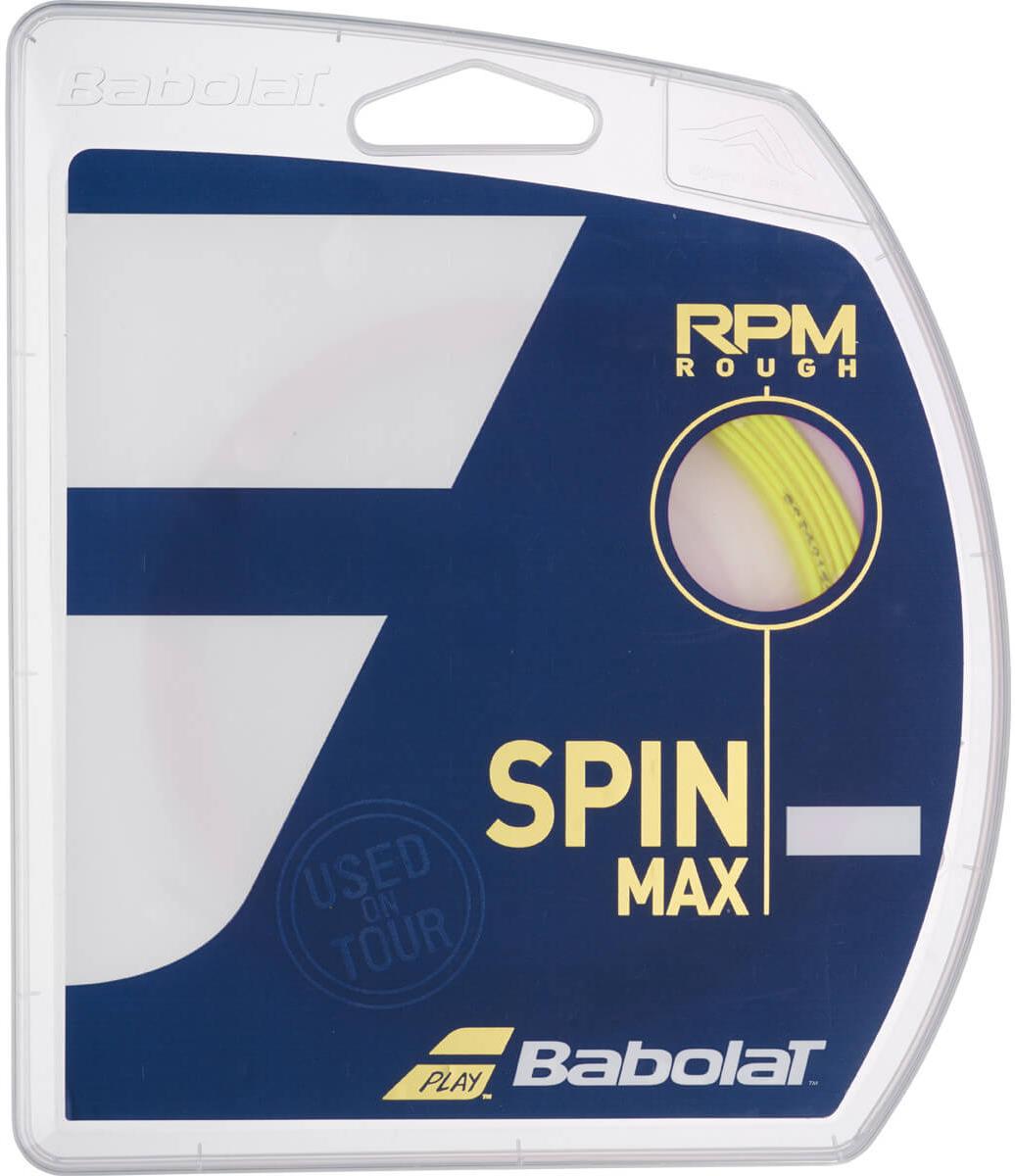 Струна теннисная Babolat RPM Blast Rough Yellow 1.35 (12 метров)