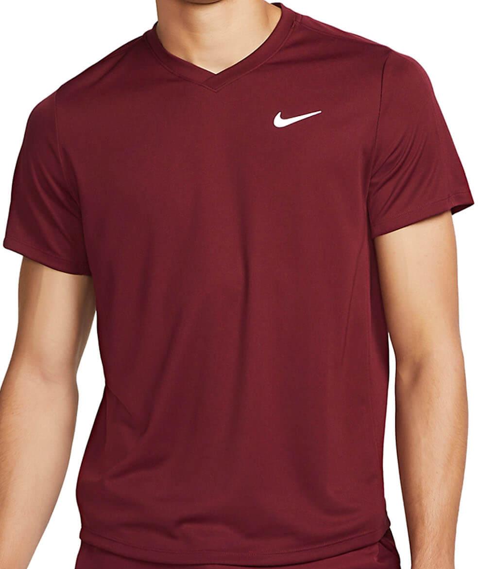 Футболка мужская Nike Court Victory Dark Beetroot/White  CV2982-639