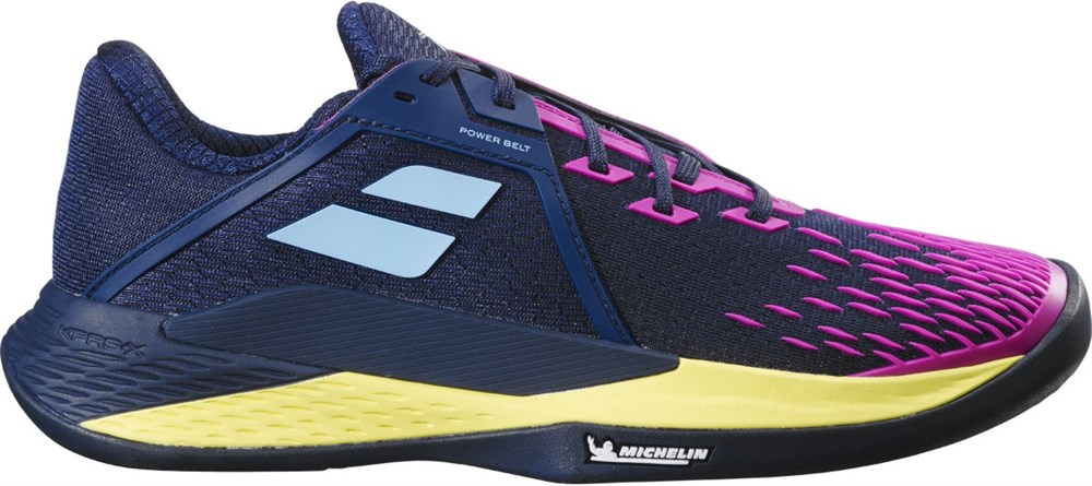 Кроссовки мужские Babolat Propulse Fury 3 Clay Dark Blue/Pink Aero