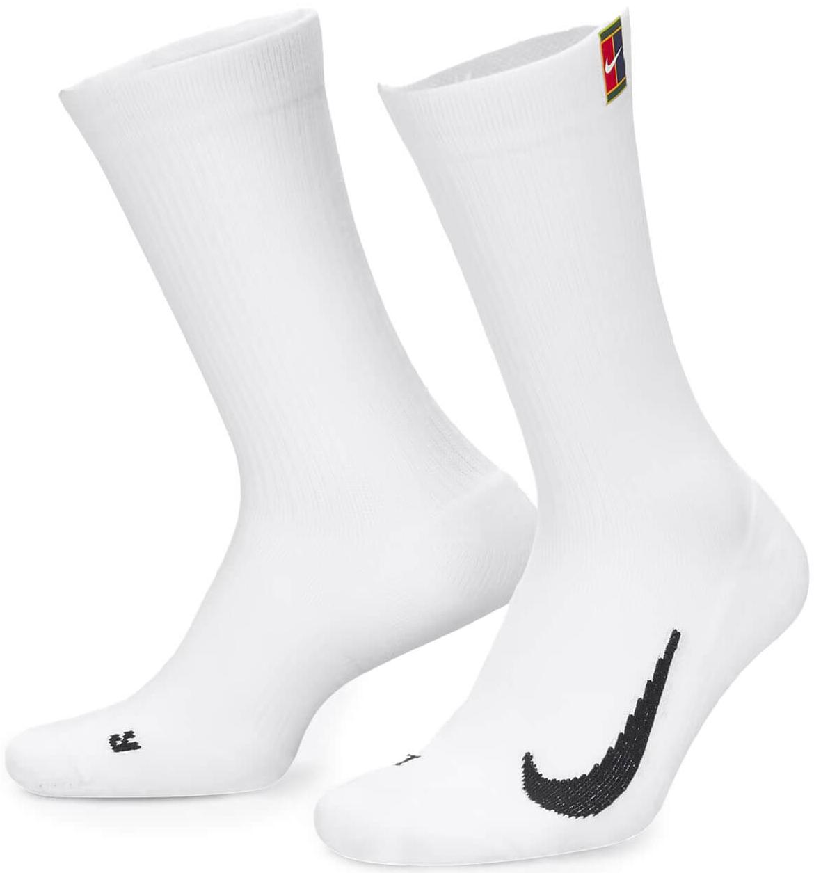 Набор носков Nike Court Multiplier Cushioned Crew (2 пары) White