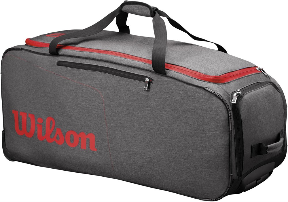 Сумка Wilson Traveller Wheeled Coach Duffle Grey/Red