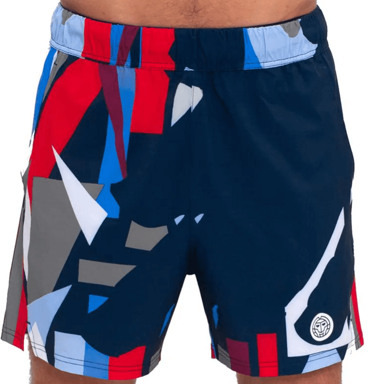 Шорты мужские Bidi Badu New York 2024 7 Inch Dark Blue/Red/Blue