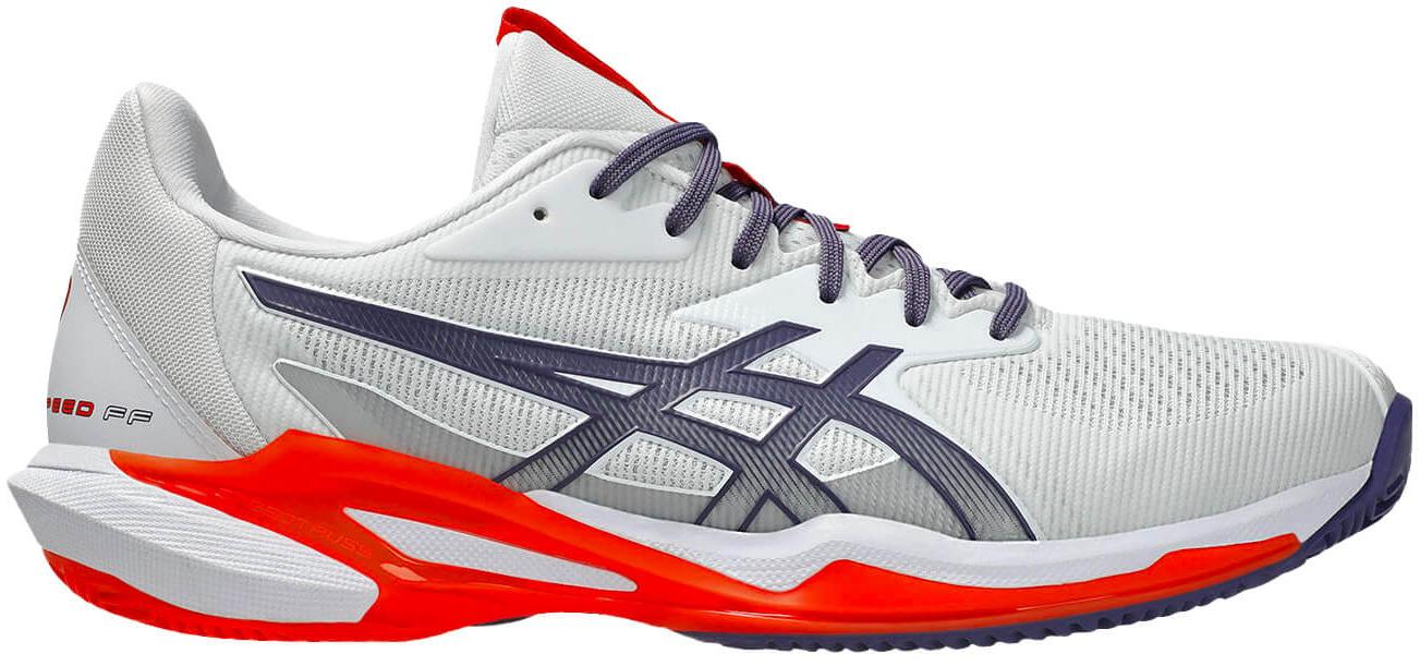 Кроссовки мужские Asics Solution Speed FF 3 Clay White/Greish Purple