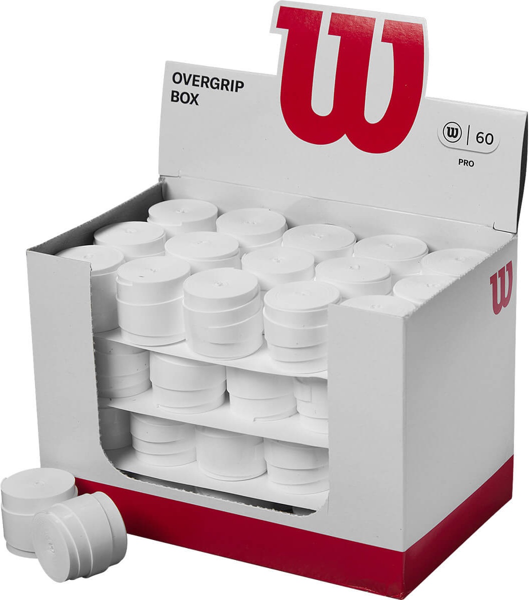 Овергрип Wilson Pro X60 White в коробке (1 Штука)