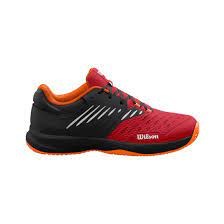 Кроссовки мужские Wilson Kaos Comp 3.0  Wilson Red/Black/Orange Tiger