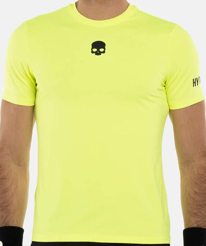 Футболка мужская Hydrogen BASIC Tech Fluo Yellow TT0001-724