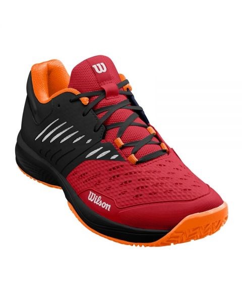 Кроссовки мужские Wilson Kaos Comp 3.0  Wilson Red/Black/Orange Tiger