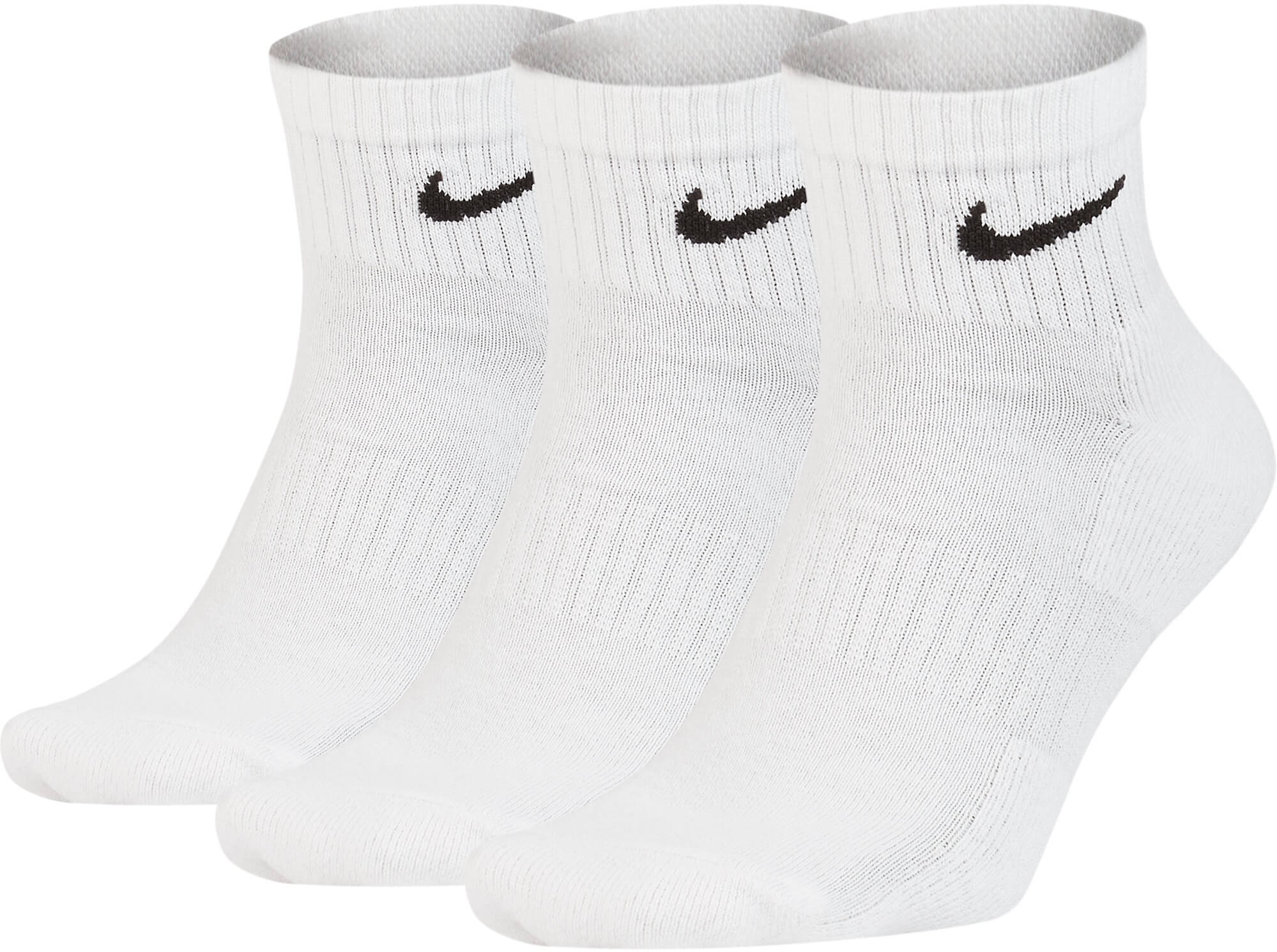 Набор носков Nike Everyday Cotton Cushioned Ankle (3 пары) White