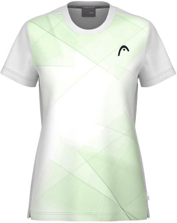 Футболка женская Head TIE-BREAK Celery Green/White