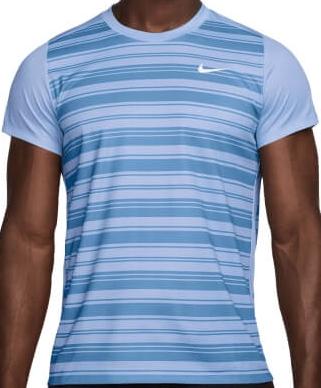 Футболка мужская Nike Court Dri-Fit Victory Aluminum/Blue Beyond/White