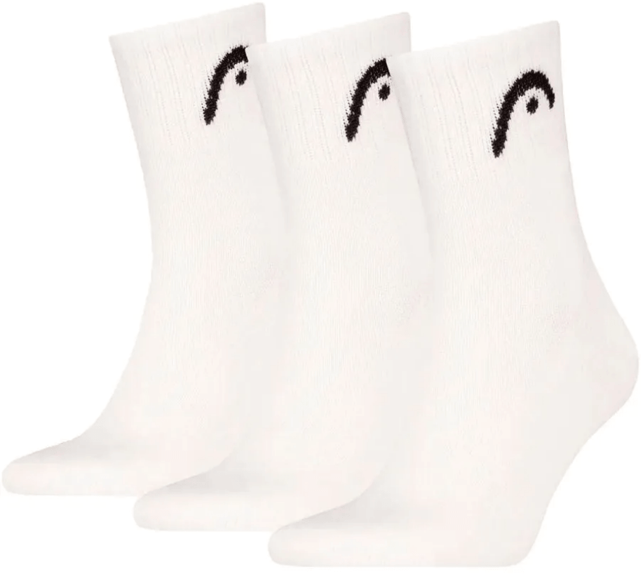 Носки Head Club Crew (3 пары) White