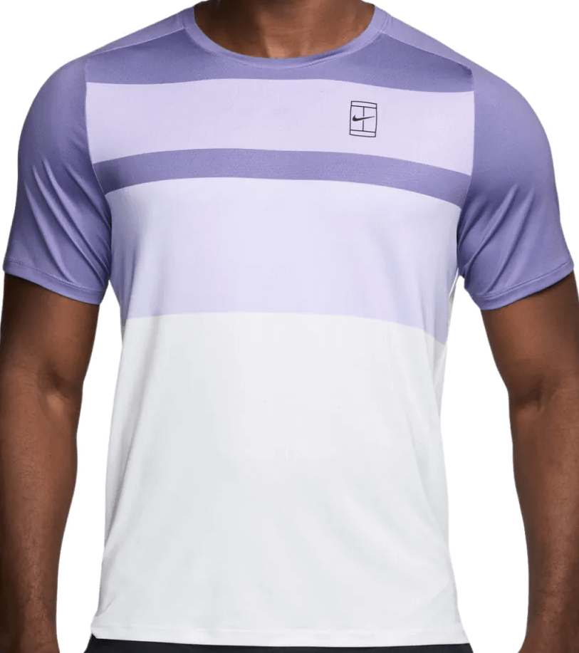 Футболка мужская Nike Court Dri-Fit Tee Dusty Amethyst/White/Black