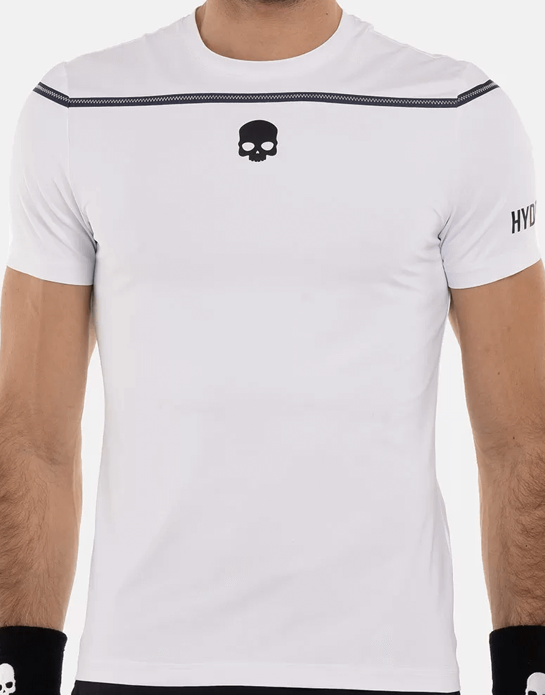 Футболка мужская Hydrogen ZIG ZAG Tape White/Blue Navy TT0004-315