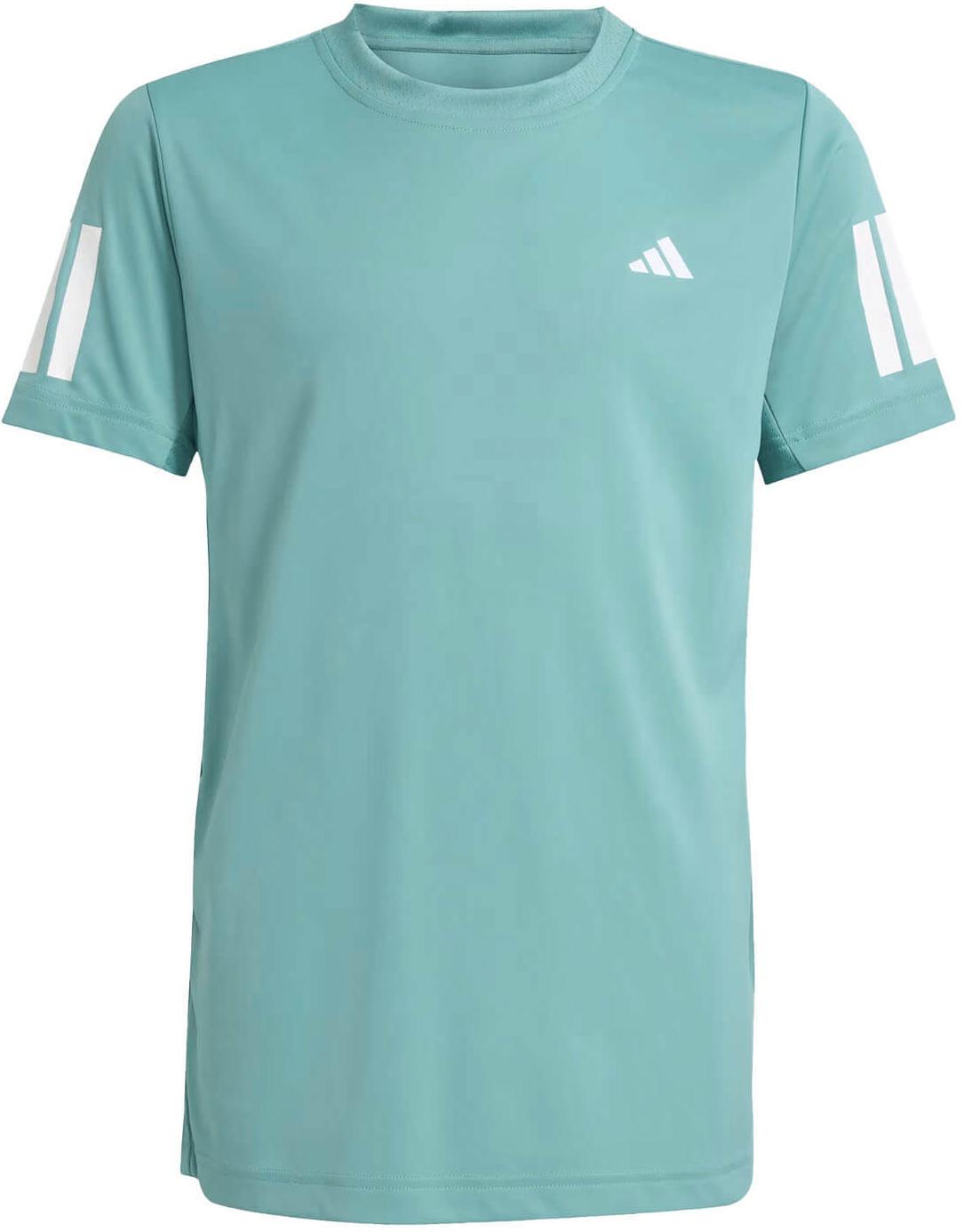 Футболка для мальчиков Adidas Club 3 Stripes Logo Powder Teal