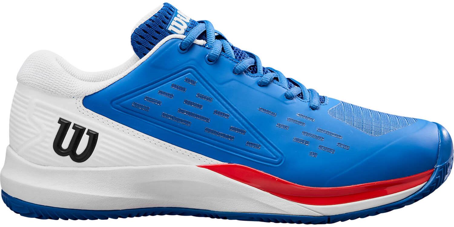 Кроссовки мужские Wilson Rush Pro Ace Clay Deja Vu Blue/White/Infrared