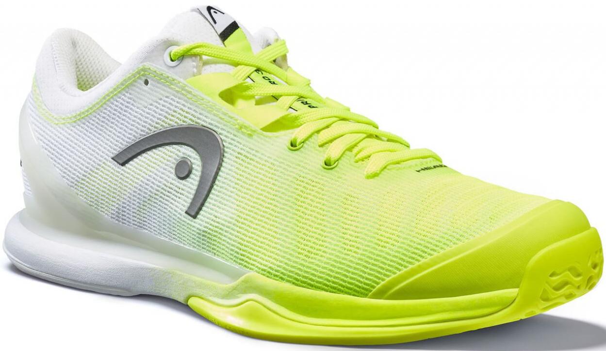 Кроссовки мужские Head Sprint Pro 3.0  Neon Yellow/White