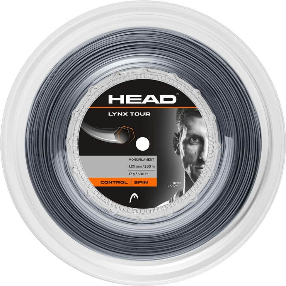 Струна теннисная Head Lynx Tour Grey 1.25 (200 метров)