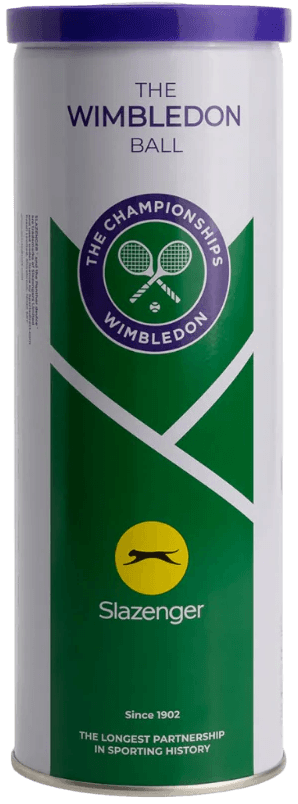 Мячи теннисные Slazenger The Wimbledon 3 Balls Yellow Pack